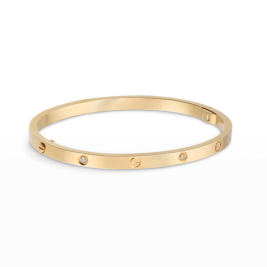 [Kincade Jewelrys] Bracelet Love 3,65 mm 6 diamants