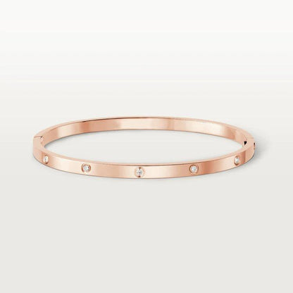 [Kincade Jewelrys]LOVE BRACELET 3.65MM 10 DIAMONDS