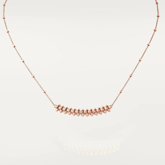 [Kincade Jewelrys] COLLIER CLASH EN OR ROSE 