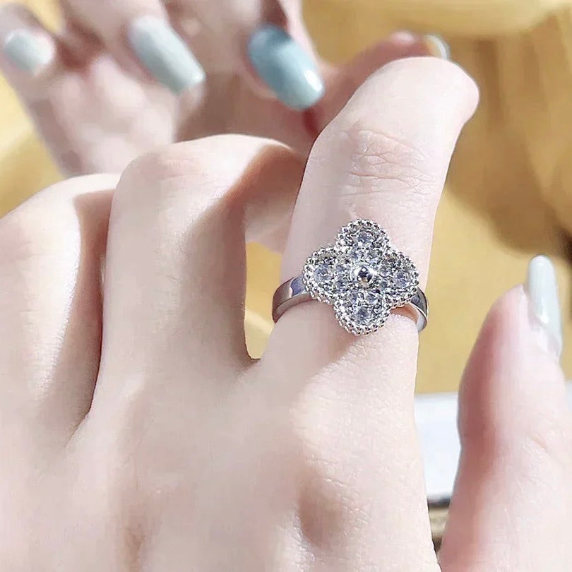 [Kincade Jewelrys]CLOVER DIAMOND RING