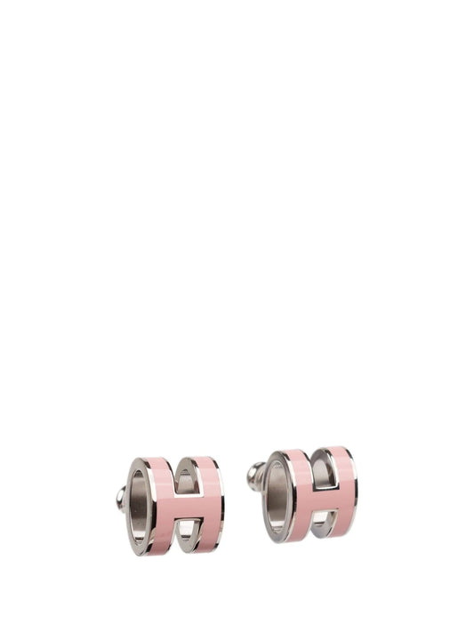 [Kincade Jewelrys]Boucles d'oreilles MINI POP H en argent rose