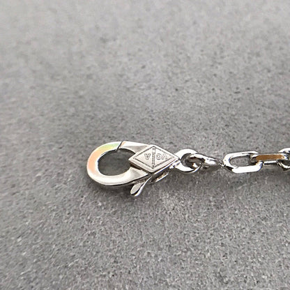 [Kincade Jewelrys] BRACELET EN ARGENT AVEC 5 MOTIFS EN ONYX ET DIAMANTS 
