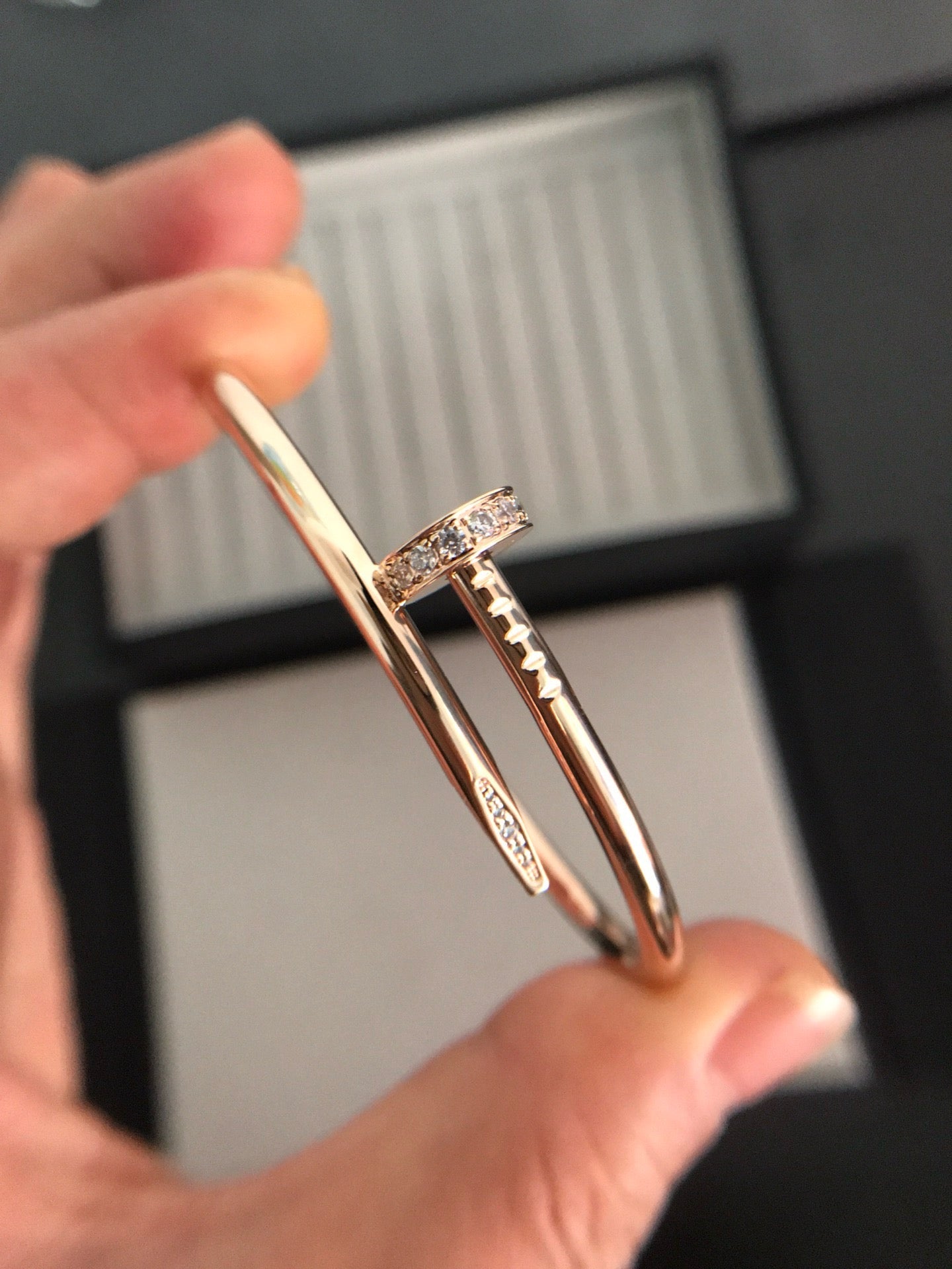 [Kincade Jewelrys]JUSTE BRACELET 3.5MM DIAMONDS