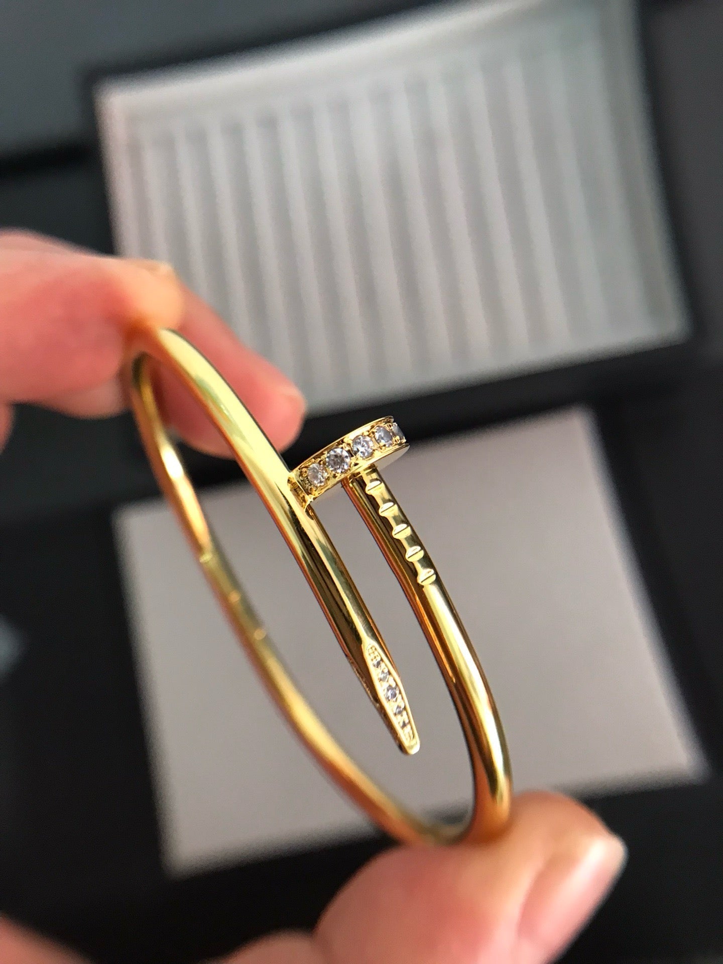 [Kincade Jewelrys]JUSTE BRACELET 3.5MM DIAMONDS
