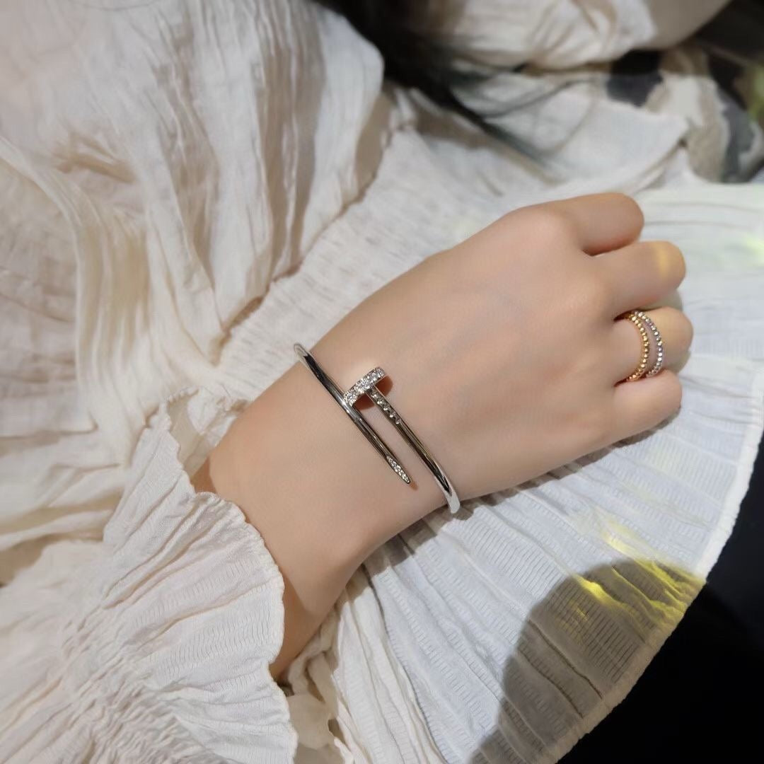 [Kincade Jewelrys]JUSTE BRACELET 3.5MM DIAMONDS