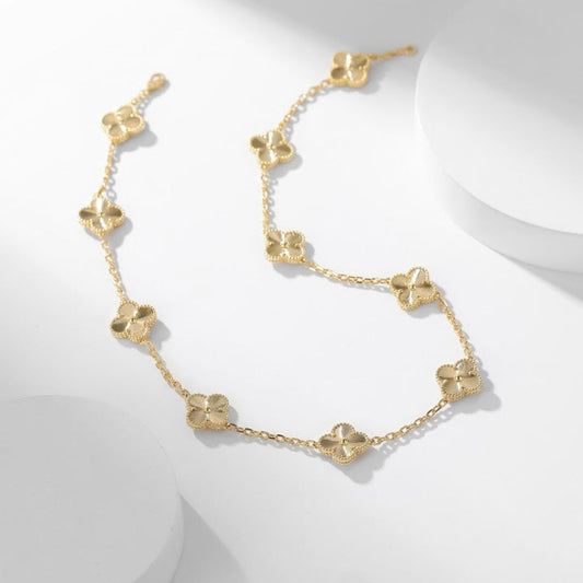 [Kincade Jewelrys]CLOVERS LE COLLIER LASER À 10 MOTIFS