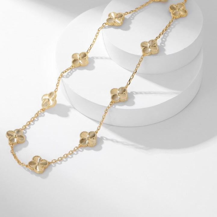 [Kincade Jewelrys]CLOVERS LE COLLIER LASER À 10 MOTIFS