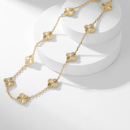 [Kincade Jewelrys]CLOVERS LE COLLIER LASER À 10 MOTIFS