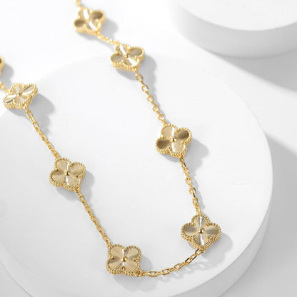 [Kincade Jewelrys]CLOVERS LE COLLIER LASER À 10 MOTIFS