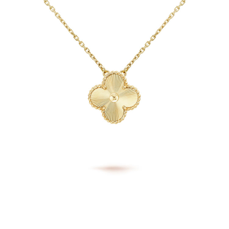 [Kincade Jewelrys] COLLIER LASER CLOVER 15 MM