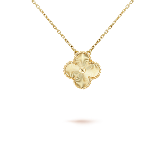 [Kincade Jewelrys] COLLIER LASER CLOVER 15 MM