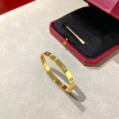 [Kincade Jewelrys] Bracelet Love 6,1 mm 10 diamants
