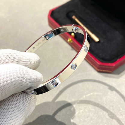 [Kincade Jewelrys] Bracelet Love 6,1 mm 10 diamants