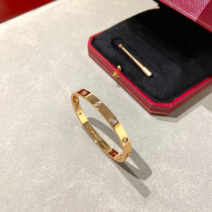 [Kincade Jewelrys] Bracelet Love 6,1 mm 10 diamants