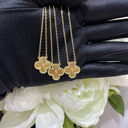 [Kincade Jewelrys] COLLIER LASER CLOVER 15 MM