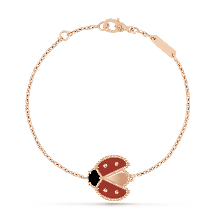 [Kincade Jewelrys] BRACELET EN OR ROSE À 1 MOTIF LUCKY SPRING