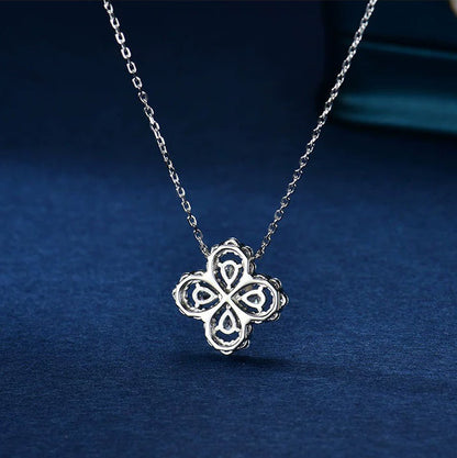 [Kincade Jewelrys]LOOP NECKLACE FULL MOTIF DIAMOND 16MM MULTIPLE COLORS