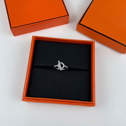 [Kincade Jewelrys]ECHAPPEE RING SILVER DIAMOND