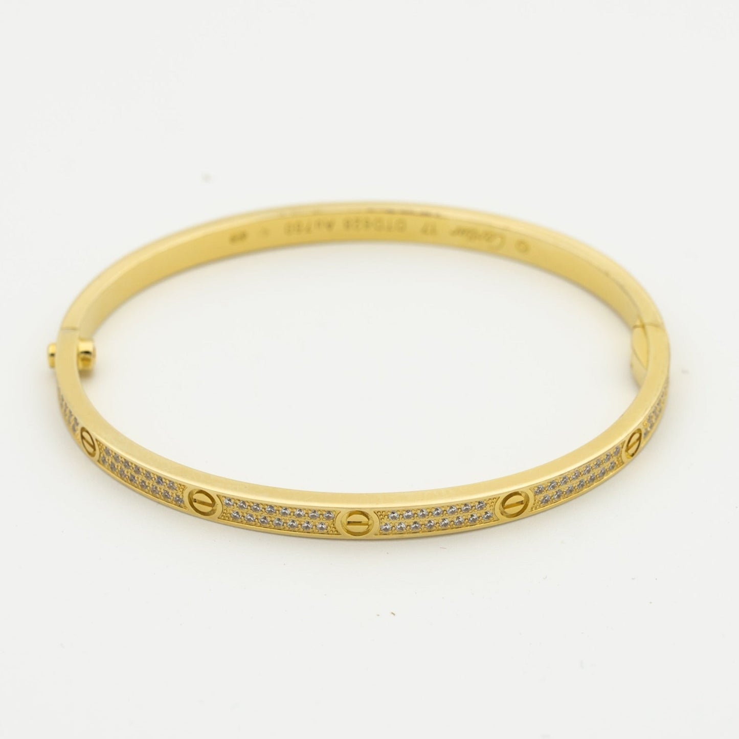 [Kincade Jewelrys]LOVE BRACELET 3.65MM DIAMOND-PAVED