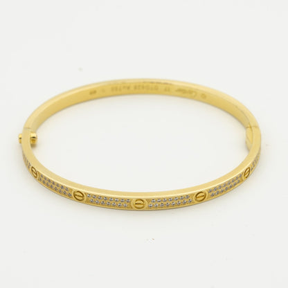[Kincade Jewelrys]LOVE BRACELET 3.65MM DIAMOND-PAVED
