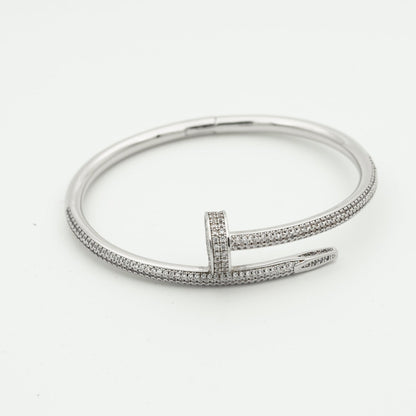 [Kincade Jewelrys] JUSTE BRACELET 3,5 MM TOUT DIAMANTS