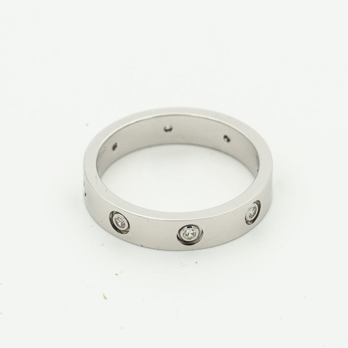 [Kincade Jewelrys]LOVE RING 3.6MM 8 DIAMONDS