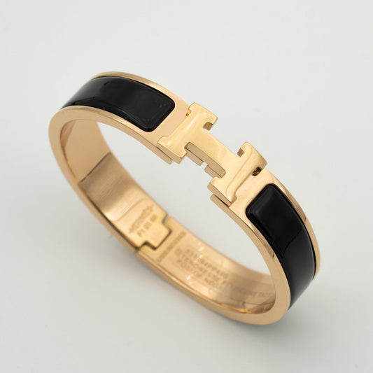 [Kincade Jewelrys] Bracelet H noir 