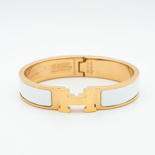 [Bijoux Kincade] BRACELET BLANC H 