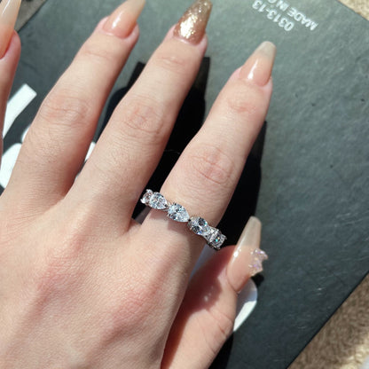 [Kincade Jewelry] Superbe bague tennis taille poire