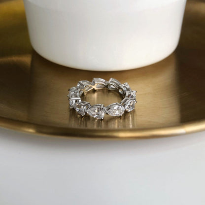 [Kincade Jewelry] Superbe bague tennis taille poire