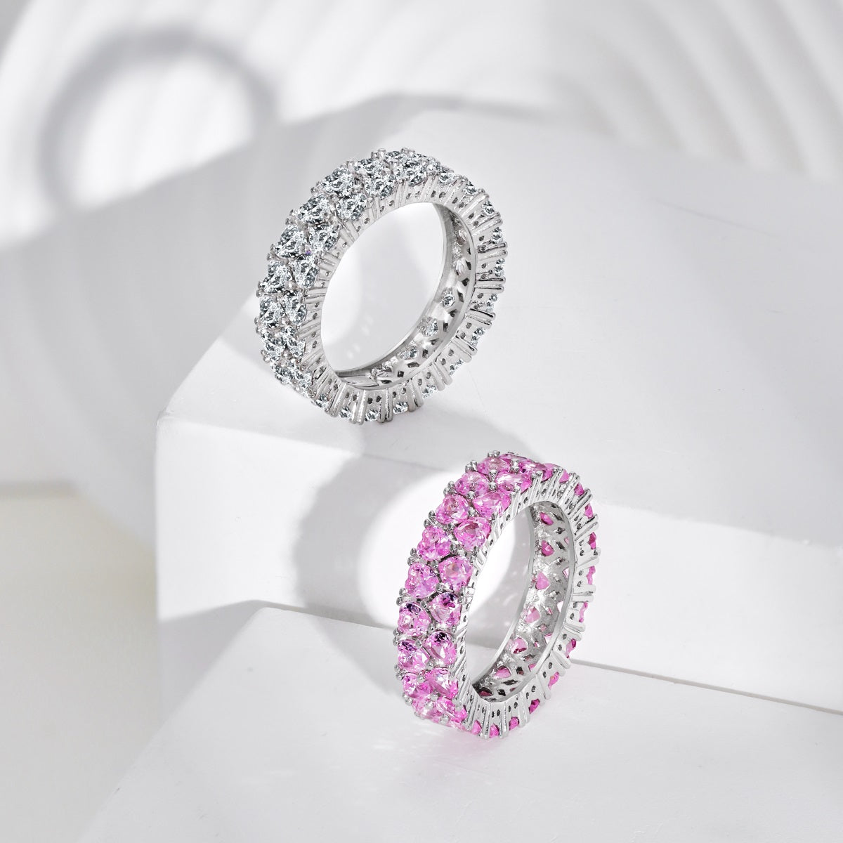 [Kincade Jewelrys]Sparkling Full Heart Ring