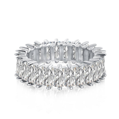 [Kincade Jewelrys] Bague unique et colorée à taille radiante
