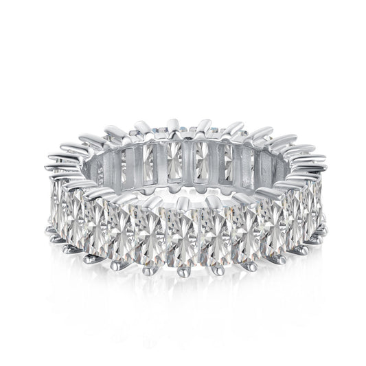 [Kincade Jewelrys] Bague unique et colorée à taille radiante
