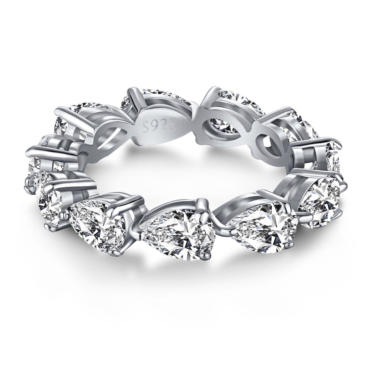 [Kincade Jewelry] Superbe bague tennis taille poire