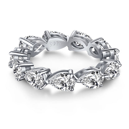 [Kincade Jewelry] Superbe bague tennis taille poire