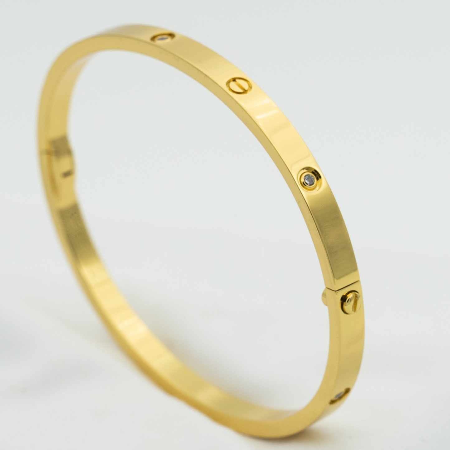 [Kincade Jewelrys]LOVE BRACELET 3.65MM 6 DIAMONDS