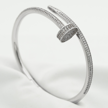 [Kincade Jewelrys] JUSTE BRACELET 3,5 MM TOUT DIAMANTS
