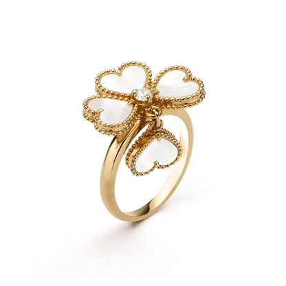 [Kincade Jewelrys] BAGUE MOP BLANC Mélilot