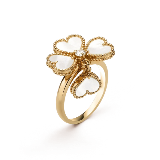 [Kincade Jewelrys] BAGUE MOP BLANC Mélilot