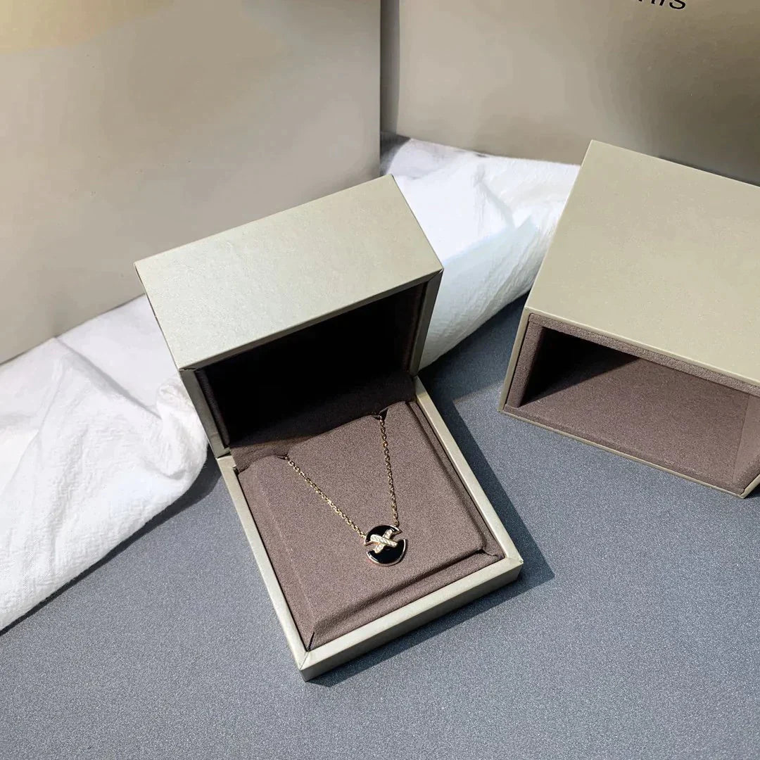[Kincade Jewelrys] COLLIER JEUX DE DIAMANTS EN OR ROSE