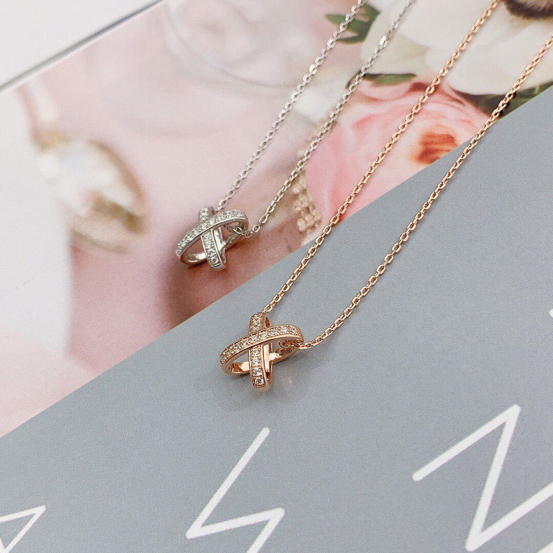 [Kincade Jewelrys]JEUX DE DIAMOND NECKLACE