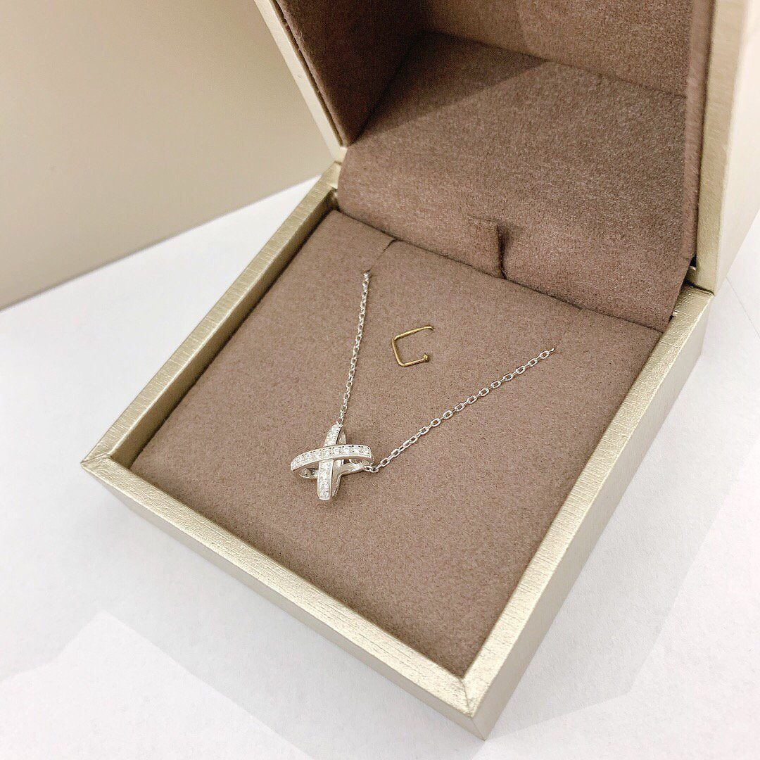 [Kincade Jewelrys]JEUX DE DIAMOND NECKLACE