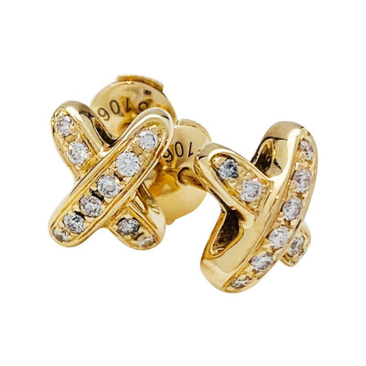 [Kincade Jewelrys]Boucles d'oreilles Jeux de Gold Diamond