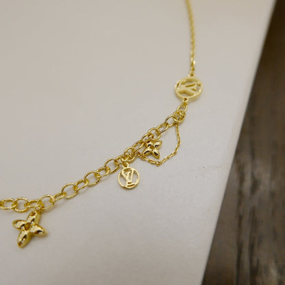 [Kincade Jewelrys] COLLIER BLOOMING SOUPLE EN LAITON