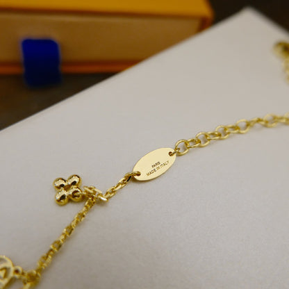 [Kincade Jewelrys] COLLIER BLOOMING SOUPLE EN LAITON