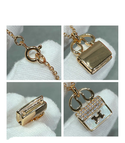 [Kincade Jewelrys]H CIRCE MOISSANITE PENDANT NECKLACE GOLD