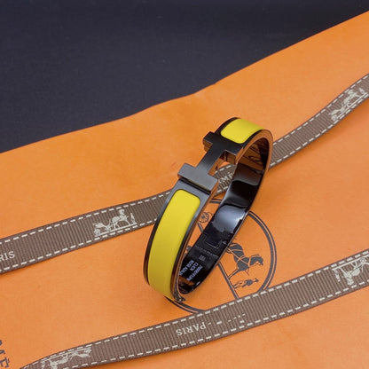 [Kincade Jewelrys] Bracelet clic HM SO noir jaune