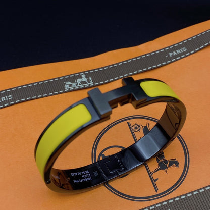[Kincade Jewelrys] Bracelet clic HM SO noir jaune