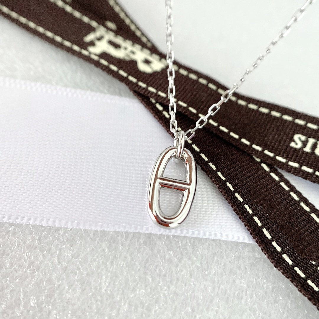 [Kincade Jewelrys]HM PIG NOSE NECKLACE