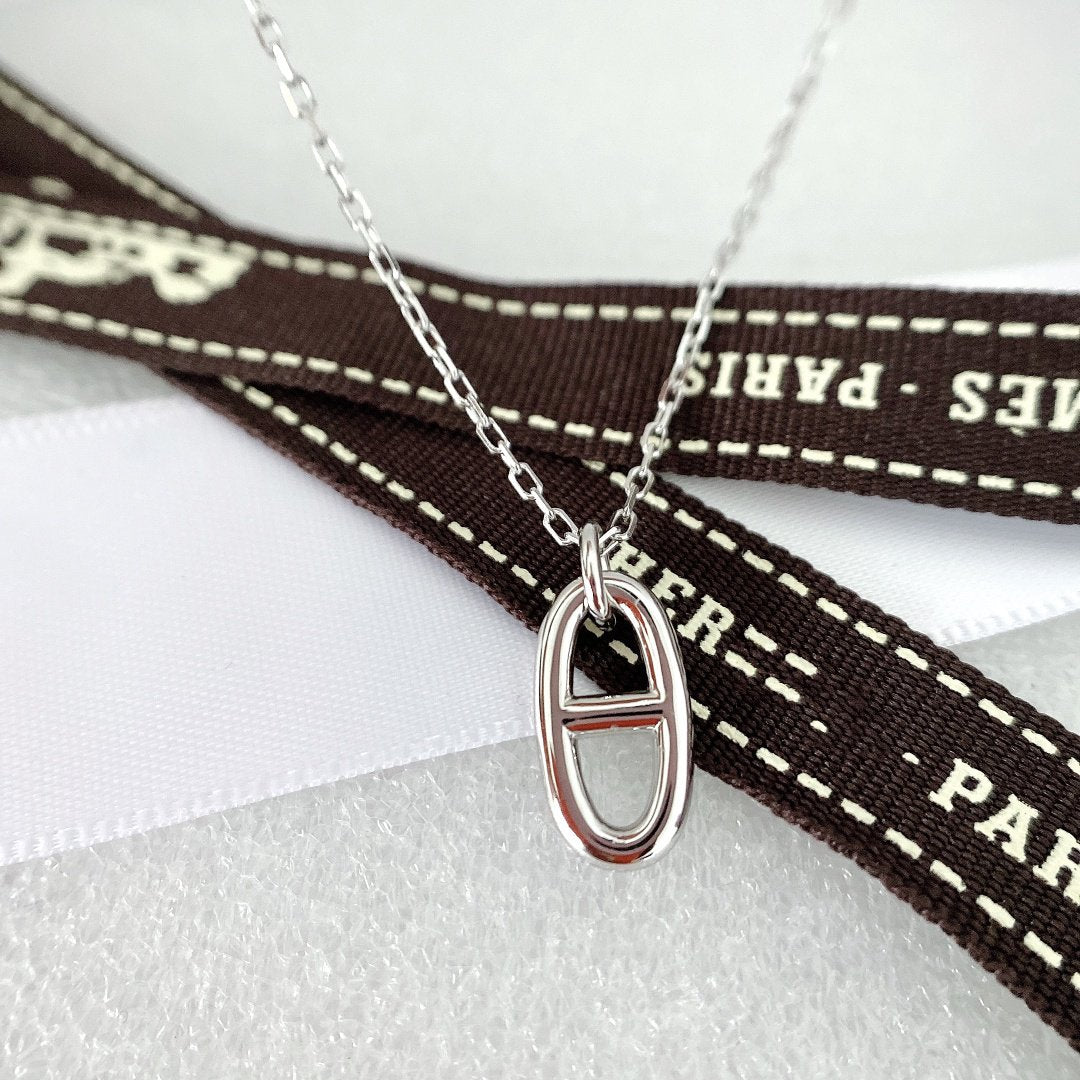[Kincade Jewelrys]HM PIG NOSE NECKLACE